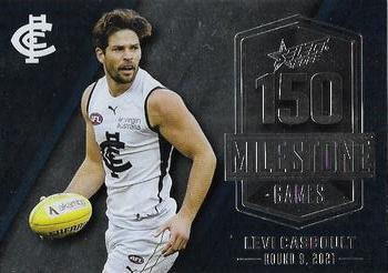 2022 Select AFL Footy Stars - AFL Milestone Games #MG11 Levi Casboult Front